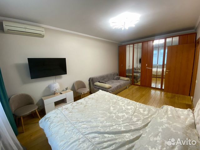 

1-к. квартира, 40 м², 3 кровати