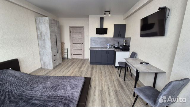 

Квартира-студия, 30 м², 1 кровать