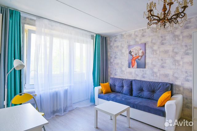 

1-к. квартира, 35 м², 2 кровати