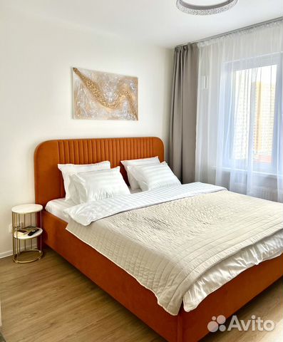 

1-к. квартира, 34 м², 2 кровати