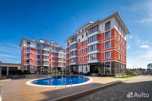 

1-к. квартира в апарт-отеле, 25 м², 2 кровати