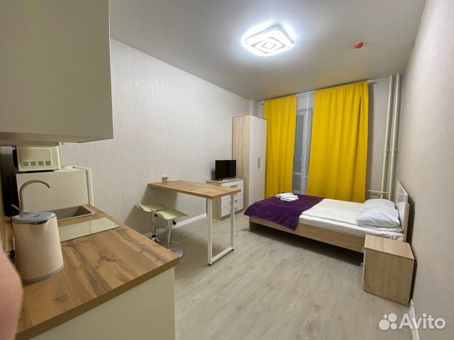 

Квартира-студия, 25 м², 1 кровать