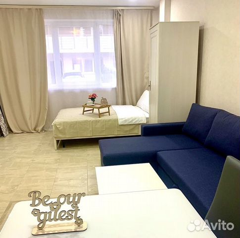 

Квартира-студия, 40 м², 2 кровати