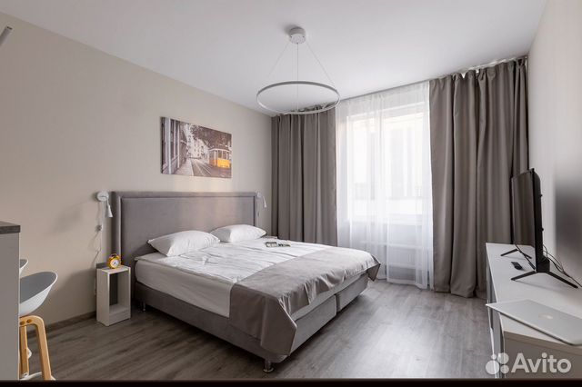 

Квартира-студия, 32 м², 1 кровать
