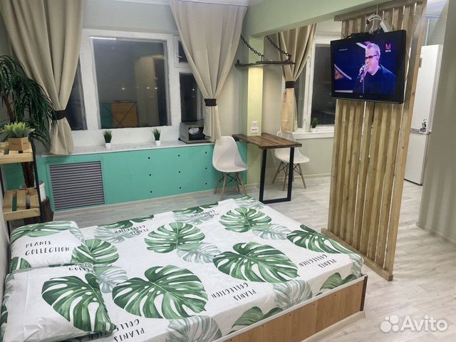 

Квартира-студия, 28,9 м², 2 кровати
