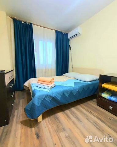 

1-к. квартира, 42 м², 2 кровати
