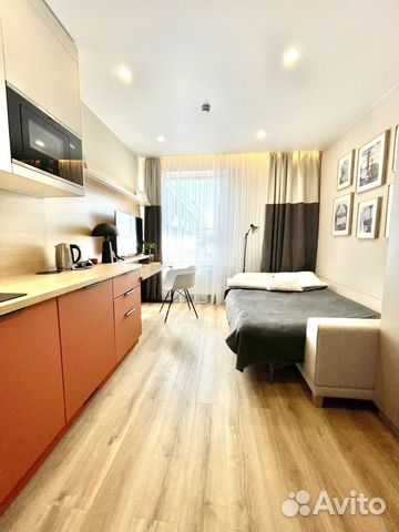 

Квартира-студия, 19 м², 1 кровать