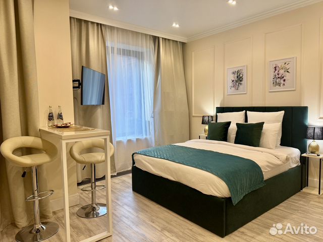 

Квартира-студия, 35 м², 2 кровати