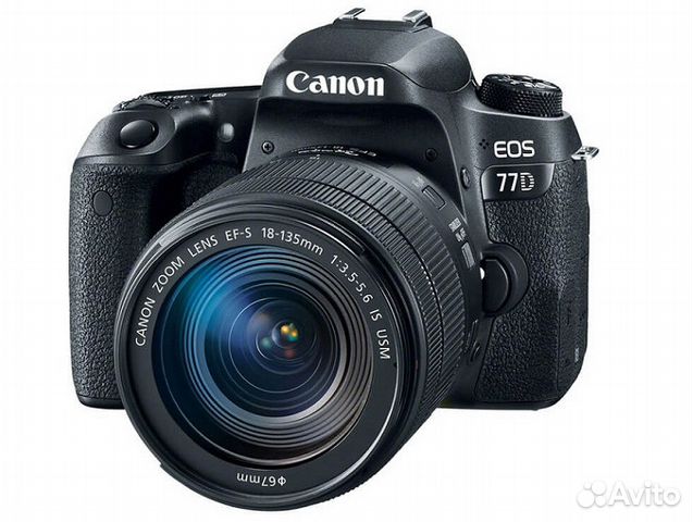 Canon EOS 77D kit 18-135mm is USM Nano новый рст