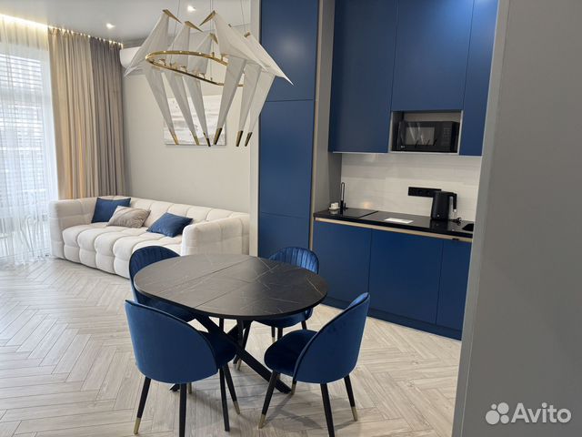 

1-к. квартира, 46 м², 2 кровати