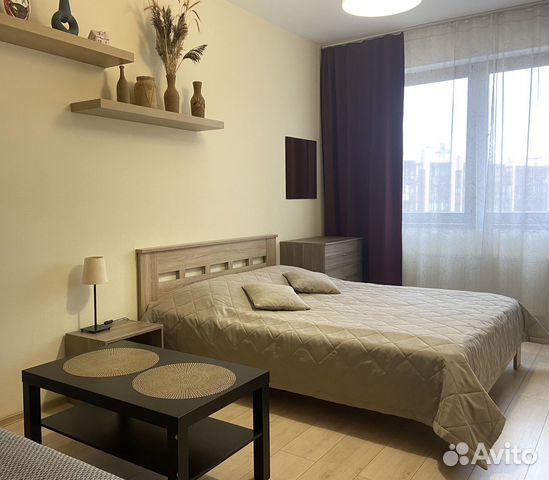 

1-к. квартира, 42 м², 3 кровати