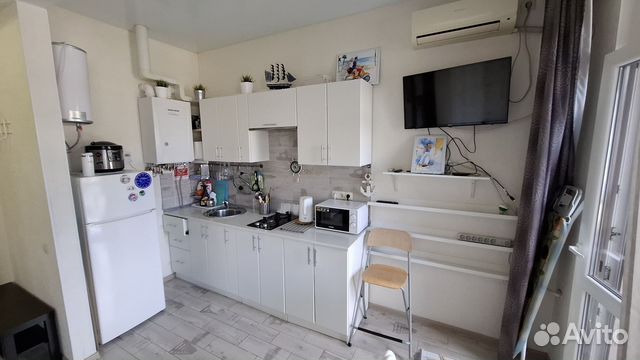 

Квартира-студия, 28 м², 2 кровати