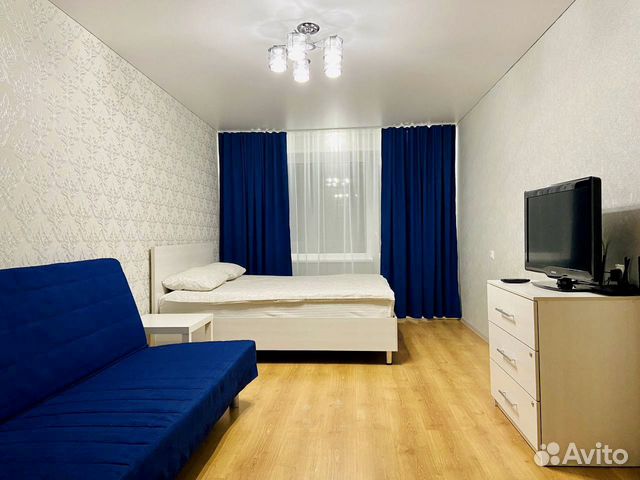 

1-к. квартира, 40 м², 2 кровати