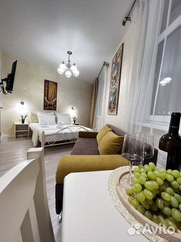 

Квартира-студия, 23 м², 2 кровати