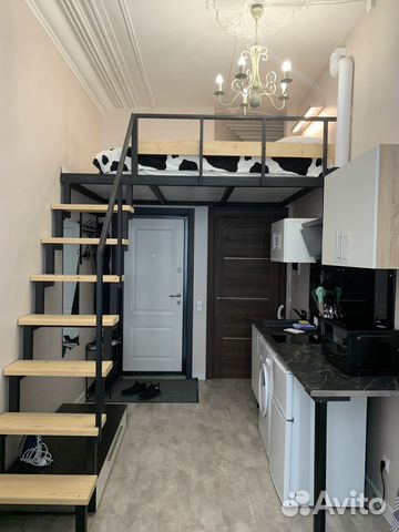 

Квартира-студия, 20 м², 2 кровати