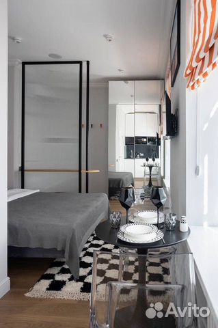 

Квартира-студия, 20 м², 1 кровать