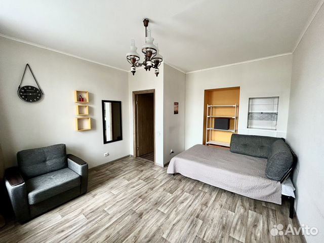 

1-к. квартира, 40 м², 2 кровати
