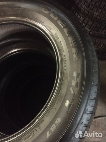 Шины R 17 225 65 Bridgestone dueler на RAV 4 Шины R 17 225 65 Bridgestone dueler на RAV 4