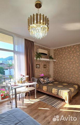 

Квартира-студия, 30 м², 2 кровати