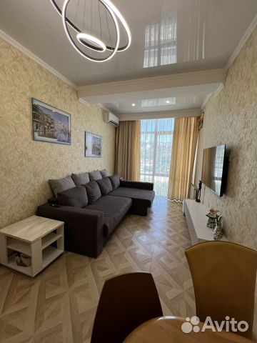 

1-к. квартира, 50 м², 2 кровати