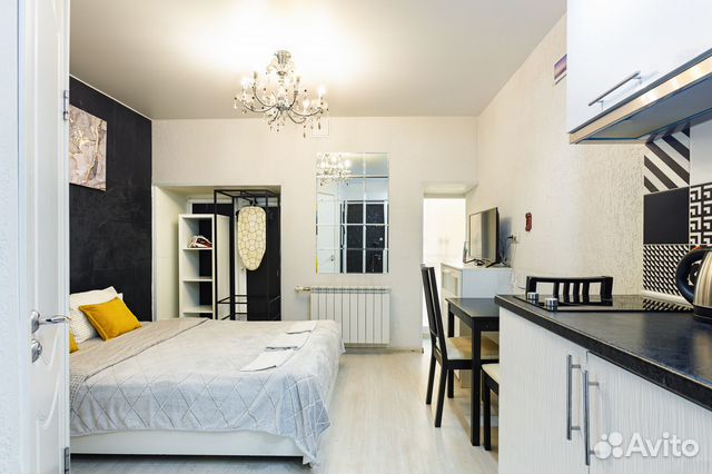 

Квартира-студия, 16 м², 1 кровать
