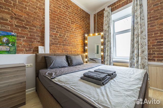 

1-к. квартира, 40 м², 2 кровати