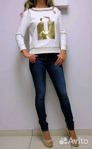 Свитшот с аппликацией Elisabetta Franchi