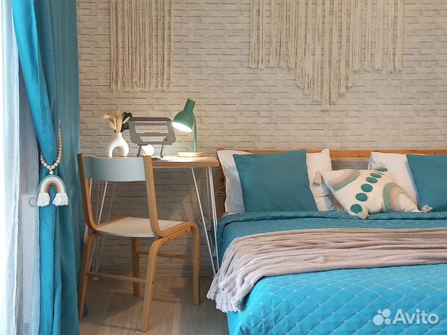 

Квартира-студия, 27 м², 2 кровати