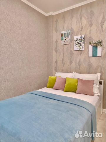 

Квартира-студия, 35 м², 2 кровати