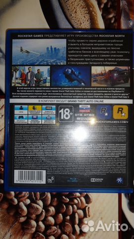Игра для PS4: GTA 5 (GTA V)