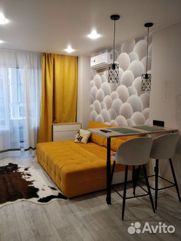 

Квартира-студия, 28 м², 1 кровать