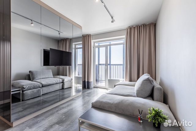 

Квартира-студия, 28,1 м², 2 кровати