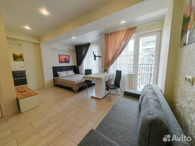 

Квартира-студия, 28 м², 2 кровати