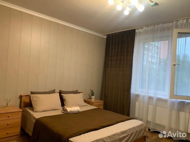 

1-к. квартира, 38 м², 2 кровати
