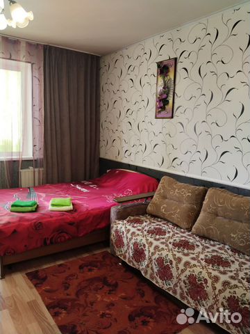 

1-к. квартира, 41 м², 2 кровати