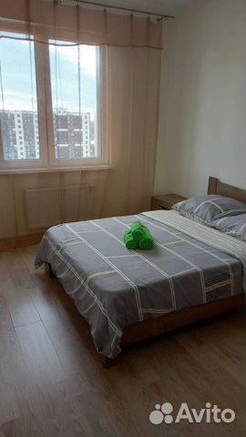 

1-к. квартира, 34 м², 2 кровати