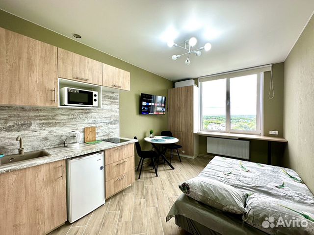 

Квартира-студия, 17 м², 1 кровать