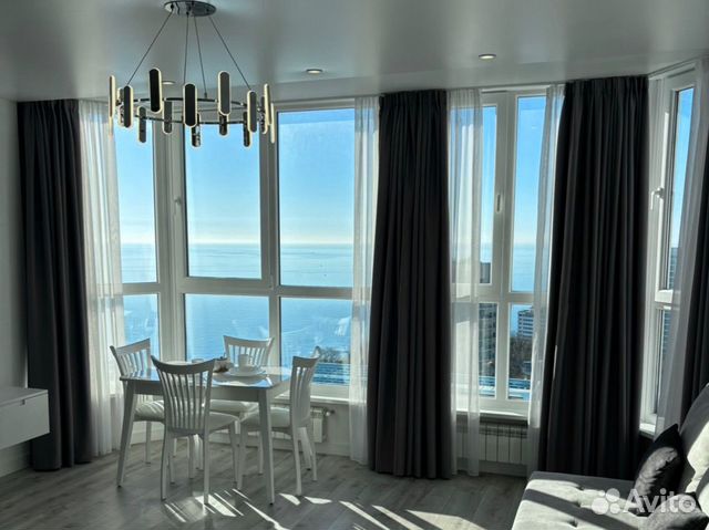 

Квартира-студия, 45 м², 2 кровати