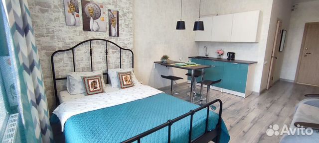 

Квартира-студия, 26 м², 2 кровати