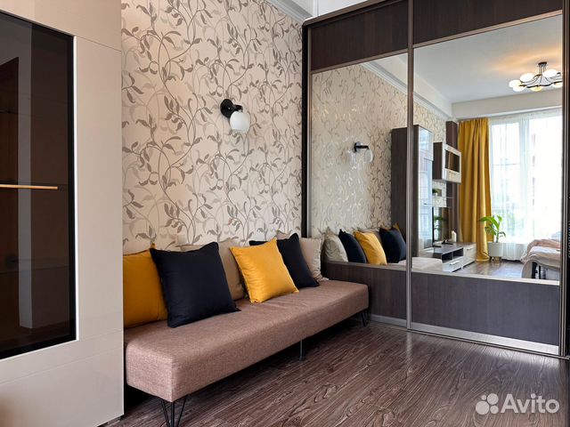 

1-к. квартира, 34 м², 2 кровати