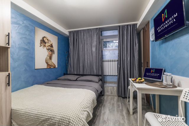 

Квартира-студия, 12,5 м², 1 кровать
