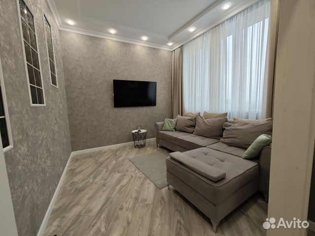 

1-к. квартира, 55 м², 2 кровати