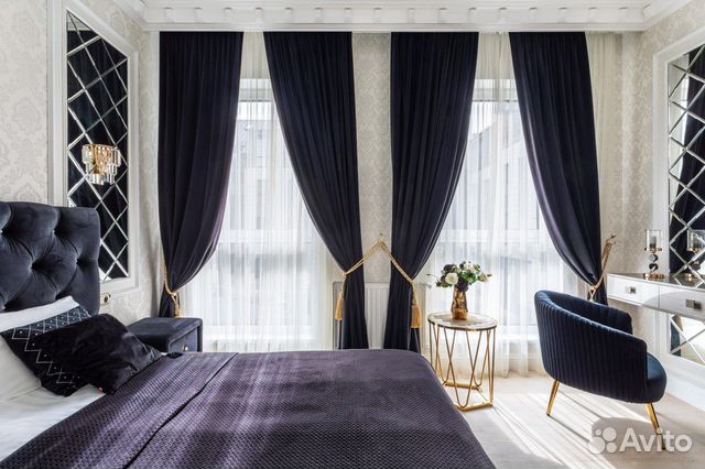 

1-к. квартира, 45 м², 2 кровати