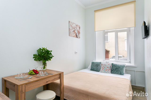 

Квартира-студия, 12 м², 1 кровать