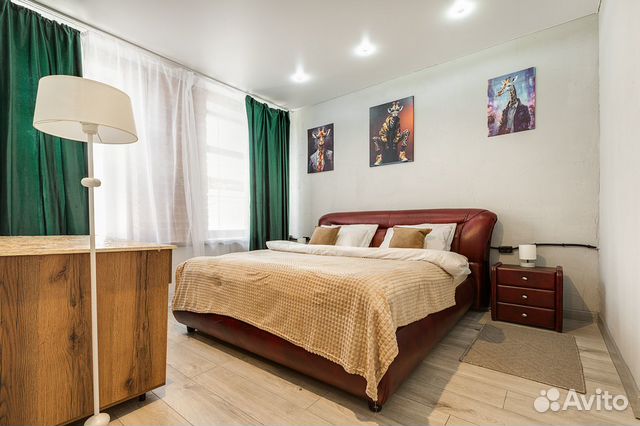 

2-к. квартира, 52 м², 2 кровати