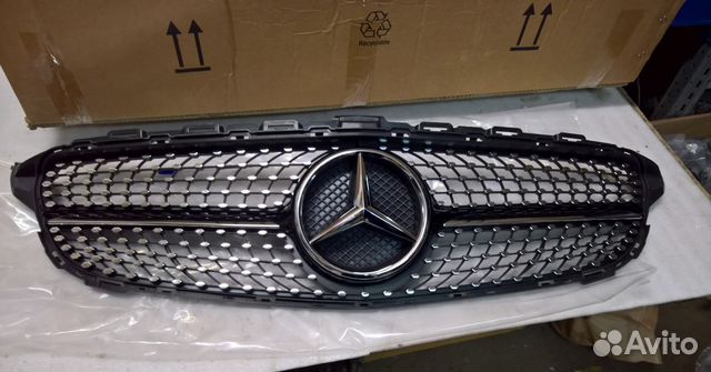 Решетка радиатора Мерседес W 205 Diamond Даймонд