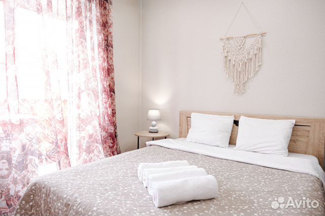 

1-к. квартира, 42 м², 2 кровати