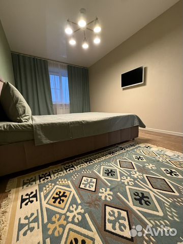 

1-к. квартира, 44 м², 2 кровати