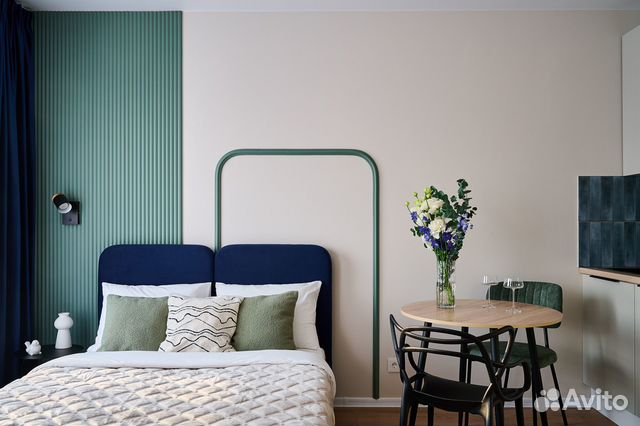 

Квартира-студия, 25,3 м², 2 кровати