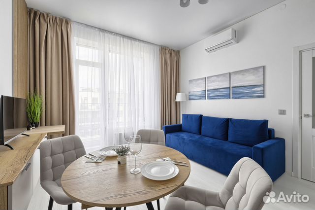 

1-к. квартира, 33,7 м², 2 кровати